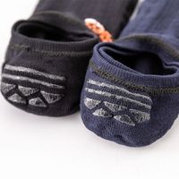 Chaussettes Décontractées En Silicone Antidérapantes En Coton Peigné Droit Et Respirant main image 5