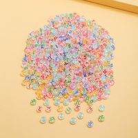 50 PCS/Package Arylic Letter Beads main image 3