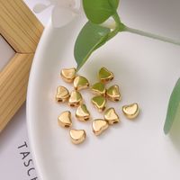 100 PCS/Package 6mm Plastic Heart Shape Beads Spacer Bars main image 4
