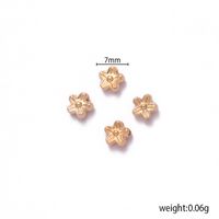 Diy Jewelry Accessories Ccb Plum Blossom Piece Spacer Bead Jewelry Accessories Wholesale main image 6