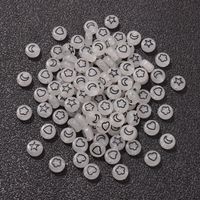 200 Pieces Per Pack Arylic Letter Beads main image 2