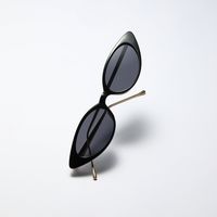 Fashion Cat's Eye Semi-metal Retro Sunglasses Wholesale main image 3