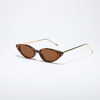 Fashion Cat's Eye Semi-metal Retro Sunglasses Wholesale main image 6