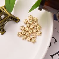 Diy Jewelry Accessories Ccb Plum Blossom Piece Spacer Bead Jewelry Accessories Wholesale sku image 1