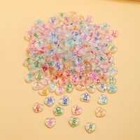 50 PCS/Package Arylic Letter Beads sku image 2