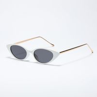 Fashion Cat's Eye Semi-metal Retro Sunglasses Wholesale sku image 2