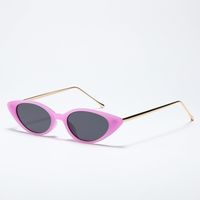 Fashion Cat's Eye Semi-metal Retro Sunglasses Wholesale sku image 5