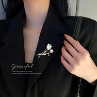 Diamond-studded Wheat Brooch Korean Fashion Coat Corsage Pin Jewelry Female main image 3
