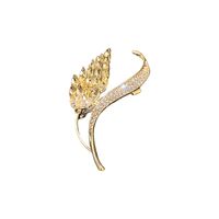 Diamond-studded Wheat Brooch Korean Fashion Coat Corsage Pin Jewelry Female main image 1