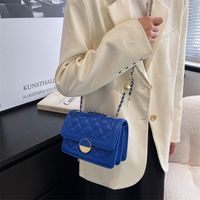 Lingge Chain Bag Women's 2022 Summer Korean Messenger Bag 20*14*10cm main image 5