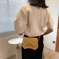 Bow Women 2022 New Spring And Summer Knot Chain Shoulder Messenger Bag 19*14*7.5cm main image 4