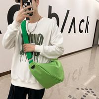 Simple Large-capacity Chest Bag Large Fashion Messenger Dumpling Bag 49*20*29cm main image 3