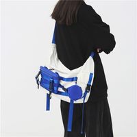 Japanese One-shoulder Messenger Bag Harajuku Functional Bag Fashion Casual Tooling Bag 32*18*31cm main image 5