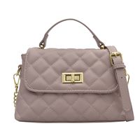 Bolsos Retro Franceses, Nuevo Bolso De Mensajero Con Cadena De Rombos De Primavera Para Mujer, 12,5*21*8,5 Cm main image 6