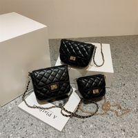 Women's Bags 2022 New Trendy Fashion Rhombus Chain Small Square Bag 16*14*4cm main image 2