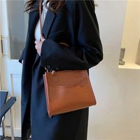 Retro Small Bag 2022 New Trendy Fashion Hand-held Messenger Bag 21*18.5*11cm main image 5