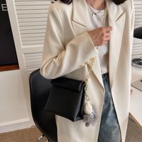 2022 Spring New Fashion Chain Messenger Bag Simple Ladies Small Bag 17*17.5*8cm sku image 1