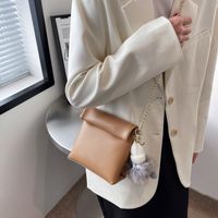2022 Spring New Fashion Chain Messenger Bag Simple Ladies Small Bag 17*17.5*8cm sku image 2
