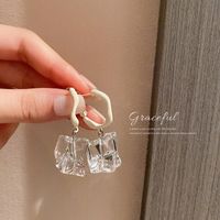 Fashion Irregular Transparent Acrylic Earrings Wholesale sku image 49