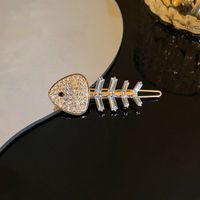 European And American Diamond-studded Flower Hairpins  Exaggerated Duckbill Clip sku image 1