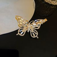 European And American Diamond-studded Flower Hairpins  Exaggerated Duckbill Clip sku image 5