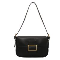 2022 New Bags Women's Fashion Hit Color Small Square Bag Messenger Bag 24.5*15*8cm sku image 2