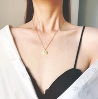 Collar De Moda Para Mujer Cadena De Clavícula De Acero De Titanio Corta Simple Para Mujer main image 6