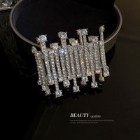 Diamond-encrusted Crystal Europe And The United States Fashion Alloy Bracelet main image 4