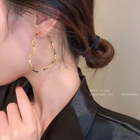 Fashion Heart Plating Alloy No Inlaid Earrings main image 3