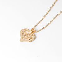 Fashion Mother's Day Hollow Heart Letter Love Mom Pendant Necklace Wholesale main image 6