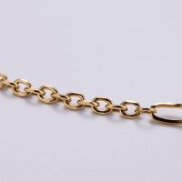 Edelstahl 304 18 Karat Vergoldet Einfacher Stil Überzug Herz Perle Halskette Mit Anhänger main image 6