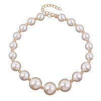 Fashion Simple Solid Color Pearl Chain Necklace Wholesale main image 6