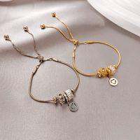 Korean Fashion Diamond-studded Heart Bracelet Female Simple New Copper Jewelry main image 3