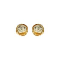 Fashion Geometric Irregular Hollow Copper Earrings Wholesale main image 6