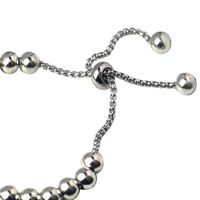 8mm Edelstahl-kugel-armband Diy Einziehbares Perlen-ketten-armband-großverkauf main image 3