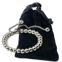 8mm Stainless Steel Ball Bracelet Diy Retractable Pearl Chain Bracelet Wholesale main image 5