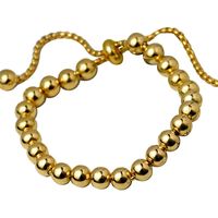8mm Stainless Steel Ball Bracelet Diy Retractable Pearl Chain Bracelet Wholesale main image 6