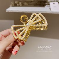 Metal Hairpin Half-tie Hair Shark Grasping Clip Hair Accessories Simple Headwear sku image 9