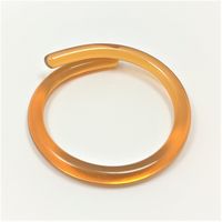 Mode Durchsetztes Harzarmband Transparent Unregelmäßig Verstellbares Einfaches Acrylarmband sku image 5
