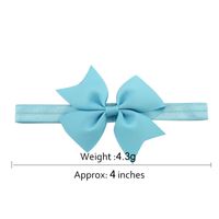 Cute Hair Accessories Multicolor Swallowtail Polyester Ribbon Bow main image 4