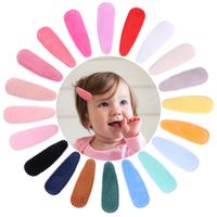 Cute Candy Color Hair Clip Simple Color Children's Hair Clip main image 1
