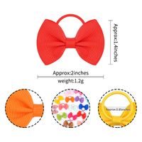 Cute Hair Accessories 20 Colors Simple Bow Hair Ring Hair Accessories main image 4