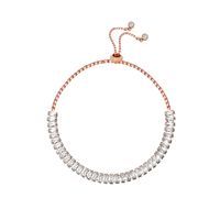 Simple Style Geometric Copper Artificial Gemstones Bracelets In Bulk main image 6