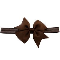 Cute Hair Accessories Multicolor Swallowtail Polyester Ribbon Bow sku image 4