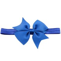 Cute Hair Accessories Multicolor Swallowtail Polyester Ribbon Bow sku image 7