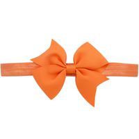 Cute Hair Accessories Multicolor Swallowtail Polyester Ribbon Bow sku image 10