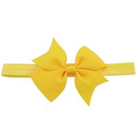 Cute Hair Accessories Multicolor Swallowtail Polyester Ribbon Bow sku image 11