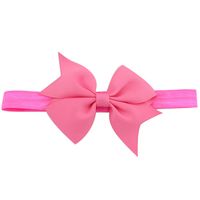Cute Hair Accessories Multicolor Swallowtail Polyester Ribbon Bow sku image 14