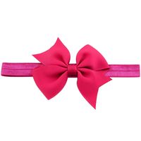 Cute Hair Accessories Multicolor Swallowtail Polyester Ribbon Bow sku image 15