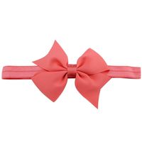 Cute Hair Accessories Multicolor Swallowtail Polyester Ribbon Bow sku image 16
